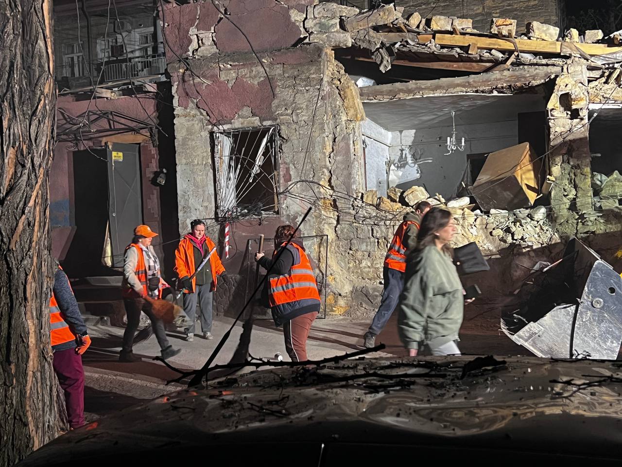 Російські війська атакували Одесу ударними БпЛА. Фото: МВА