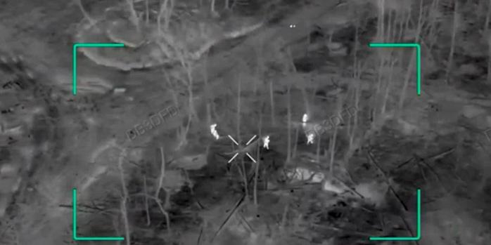 Уничтожение российских захватчиков, скриншот видео