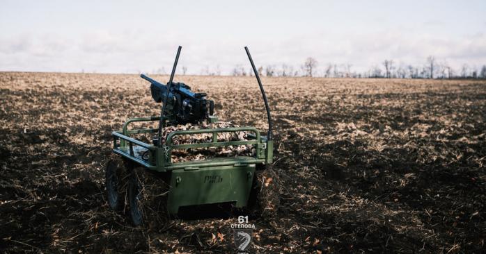 Нацгвардія за допомогою роботів знищила опорний пункт росіян у Куп&rsquo;янську. Фото: 