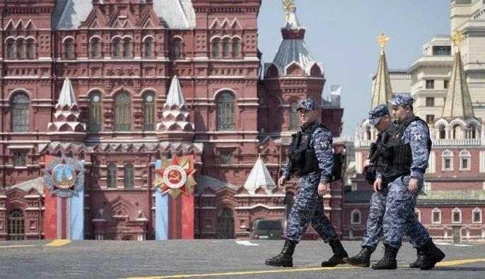 Особливості цьогорічного російського параду обумовила &laquo;поточна оперативна обстановка&raquo;