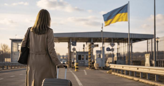 Все украинские женщины с сегодняшнего дня без исключения могут пересекать границу Украины. Фото: 
