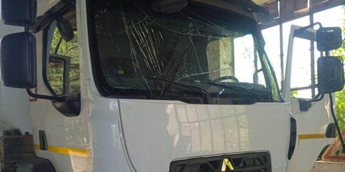 Наслідки атаки російського дрона у Марганці, фото: Олександр Ганжа