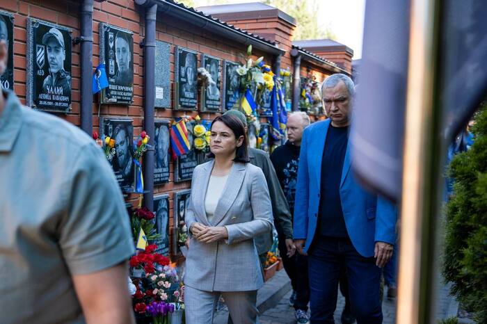 Світлана Тихановська у Києві, фото: https://t.me/tsikhanouskaya