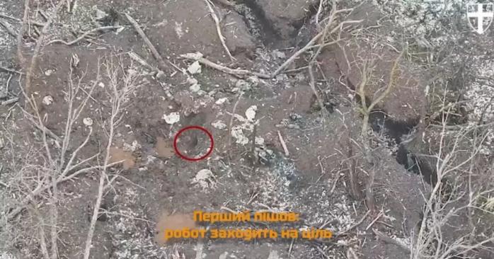 Уничтожение российских захватчиков, скриншот видео
