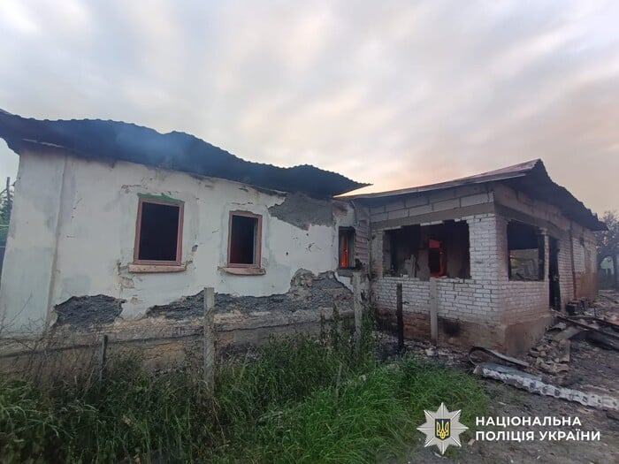 Наслідки російських обстрілів Сумщини, фото: Нацполіція