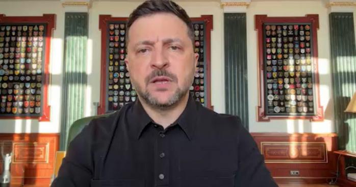 Володмир Зеленський, скріншот відео