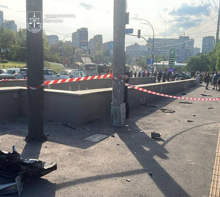 Наслідки смертельної ДПТ у Києві, фото: Офіс генпрокурора