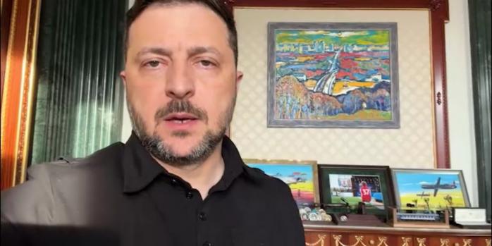Владимир Зеленский, скриншот видео