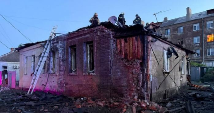 ПОследствия удара российских БПЛА в Харькове, фото: Харьковская областная прокуратура