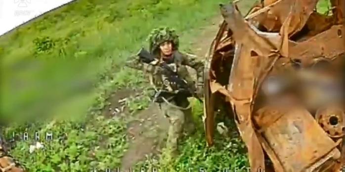 Уничтожение вражеских целей, скриншот видео