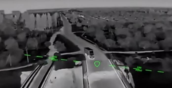Ураження ворожих цілей, скріншот відео