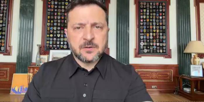 Владимир Зеленский, скриншот видео