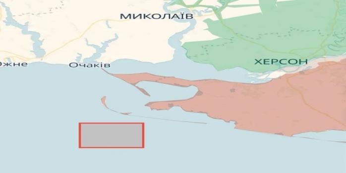 Росіяни 23 червня намагалися атакувати українське узбережжя безпілотними катерами, карта: Сергій &laquo;Флеш&raquo; Бескрестнов
