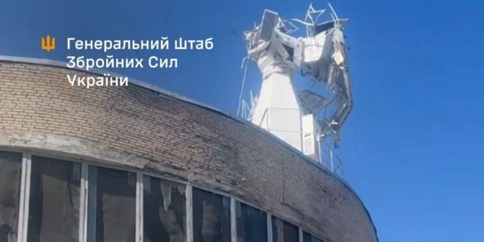 Силы обороны поразили Центр космической связи в Московской области, фото: Генштаб ВСУ
