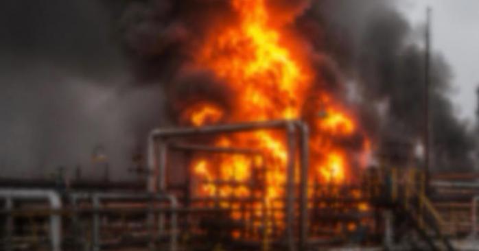 Россияне массированно атаковали газодобывающий объект &laquo;Нафтогаза&raquo; в Харьковской области. Фото: 