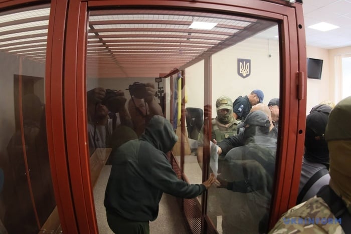 Під час обрання запобіжних заходів підозрюваним у вбивстві Березовської, фото: «Укрінформ»