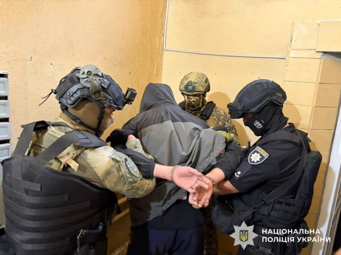 Поліція затримала одного з учасників інциденту з ТЦК у Львові, фото: Нацполіція