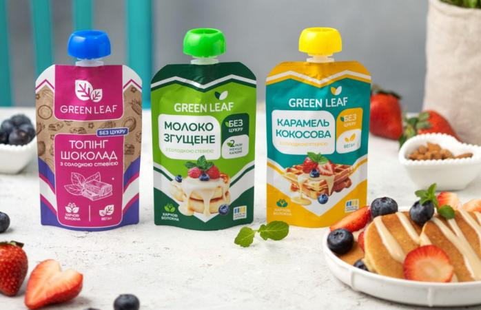 В линейке топингов Green Leaf представлены продукты с разными вкусами
