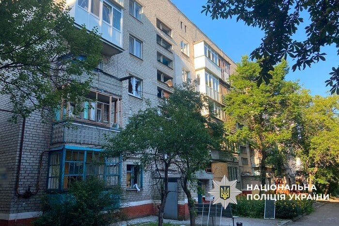 Наслідки російських обстрілів Краматорська, фото: поліція Донеччини