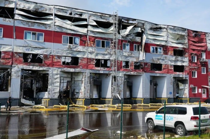Наслідки російської атаки, фото: ЮНІСЕФ