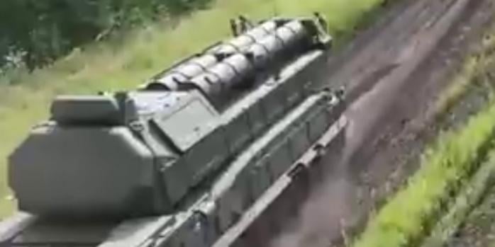 Знищення російського &laquo;Бука&raquo;, скріншот відео