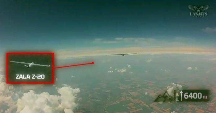 Операторы НГУ уничтожили российский дрон-шпион на рекордной высоте. Скриншот
