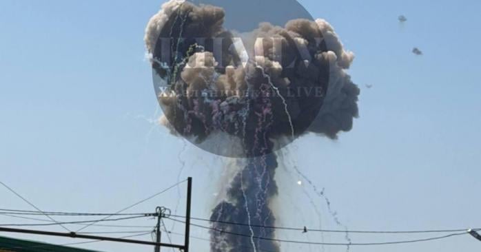 Потужні вибухи прогриміли у Хмельницькому без оголошення повітряної тривоги. Фото: