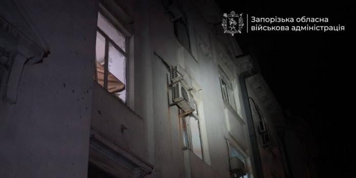 Наслідки російського обстрілу 4 серпня, фото: Запорізька ОВА
