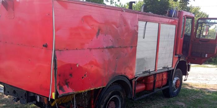 Наслідки повторного удару по рятувальниках на Дніпропетровщині, фото: ДСНС