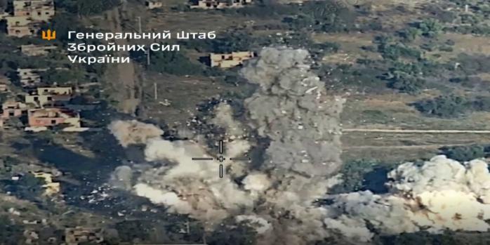 Сили оборони знищили низку ворожих цілей, фото: Генштаб ЗСУ