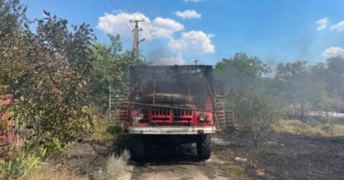 Росіяни атакували рятувальників у Запорізькій області, є поранені. Фото: ОВА