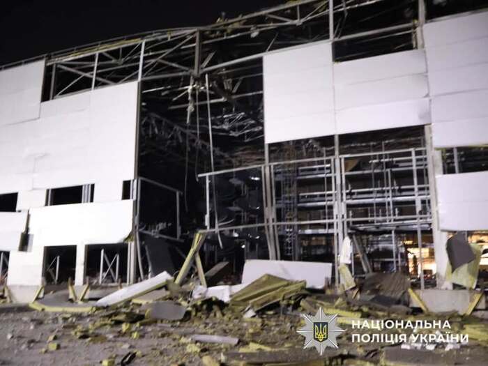 Наслідки російського обстрілу Київщини, фото: Нацполіція