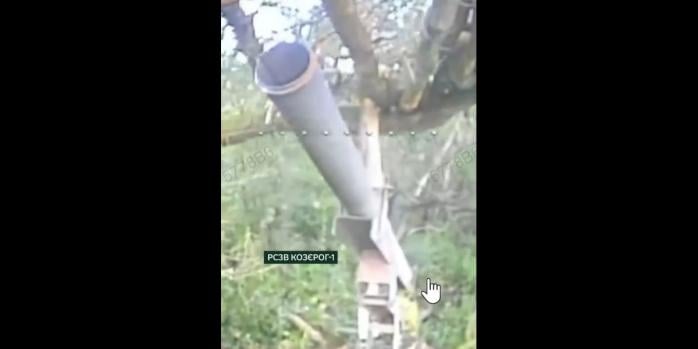 Знищення російської техніки, скріншот відео