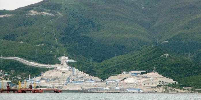 Терминал «Шесхарис» приостановил экспорт нефти, фото: Wikimapia