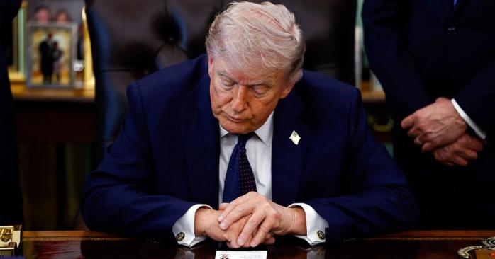 Рейтинг Дональда Трампа среди американцев упал до рекордно низкого уровня. Фото: 