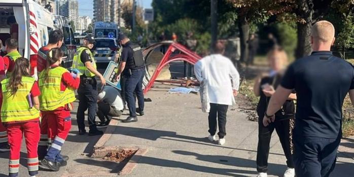 Смертельное ДТП произошло в Киеве 19 августа, фото: Нацполиция