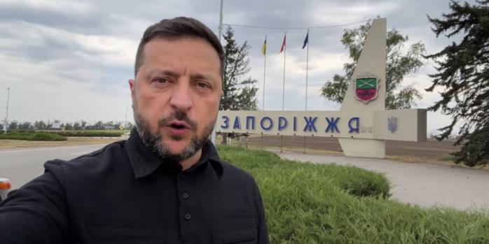 Володимир Зеленський, скріншот відео