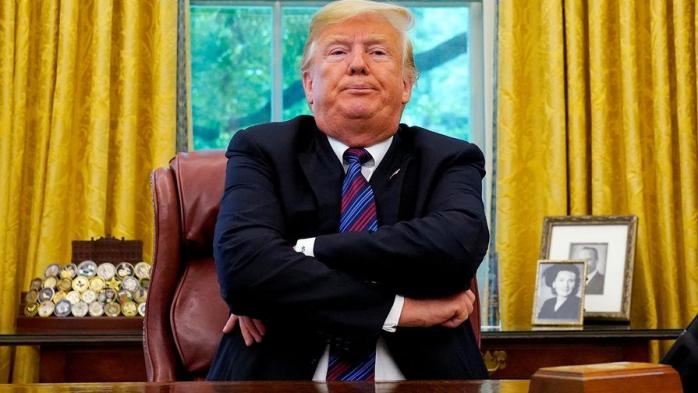 Однодоларові монети із зображенням Дональда Трампа випустили в США. Фото: 