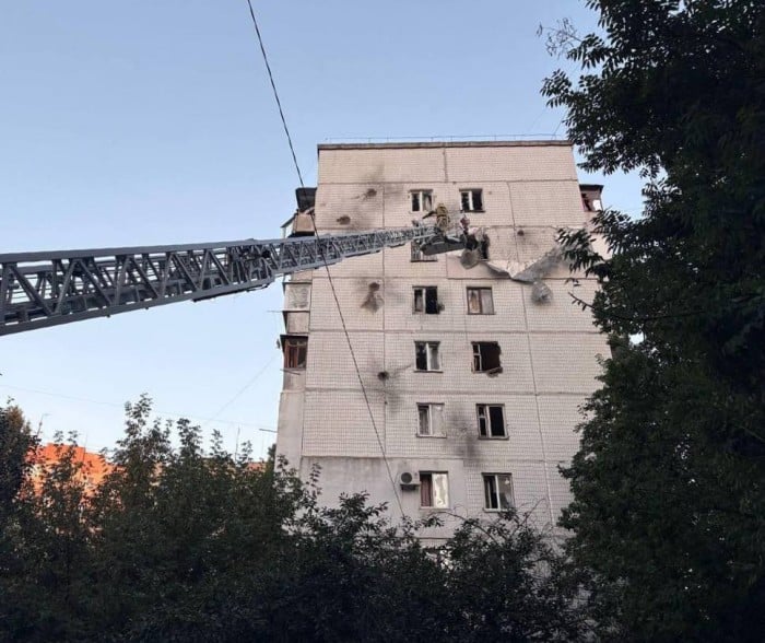 Наслідки російської атаки в Одесі 4 вересня, фото: Сергій Лисак