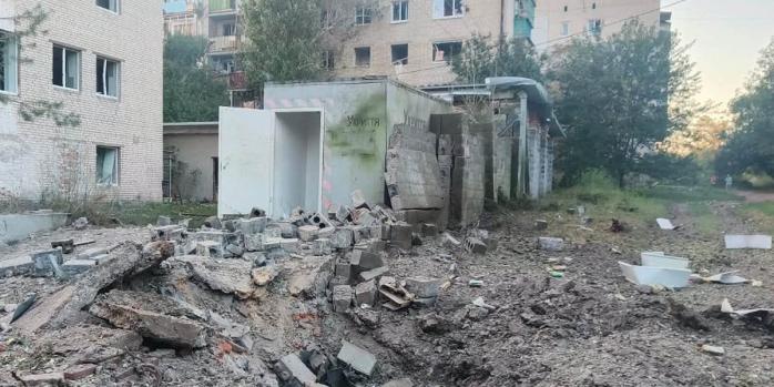 Последствия российских обстрелов Славянска, фото: Вадим Лях