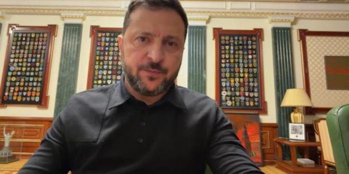 Володимир Зеленський, скріншот відео