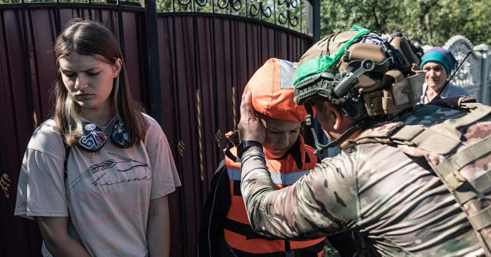 На Донеччині розширили зону обов'язкової евакуації дітей у примусовий спосіб. Фото: 