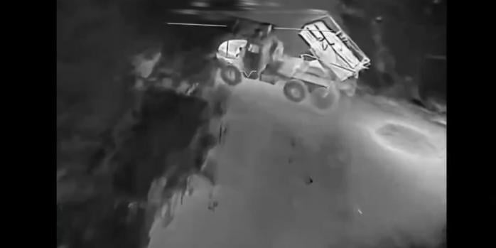 Знищення російських «Градів», скріншот відео