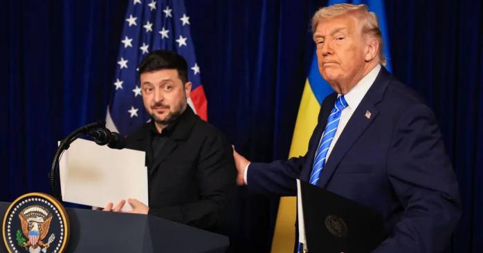 Дональд Трамп попросил Владимира Зеленского прекратить атаки на НПЗ в России. Фото: