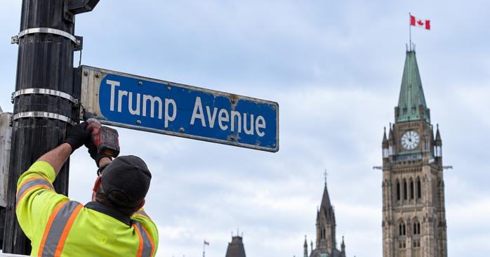 Канадська вдала перейменує вулицю, названу в честь Дональда Трампа. Фото: