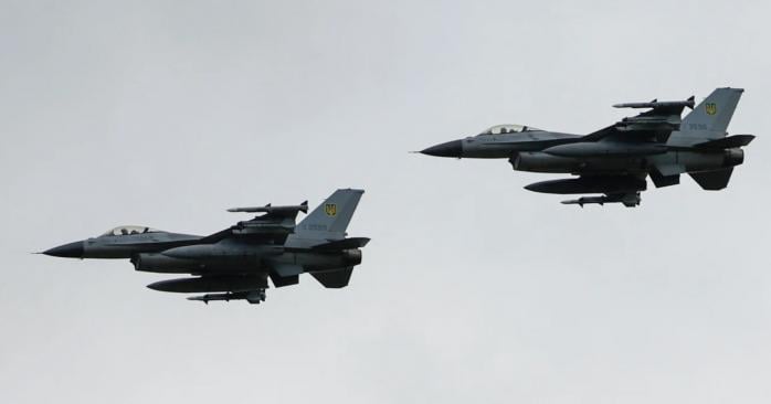 Более половины украинских истребителей F-16 находятся в небоеспособном состоянии. Фото: