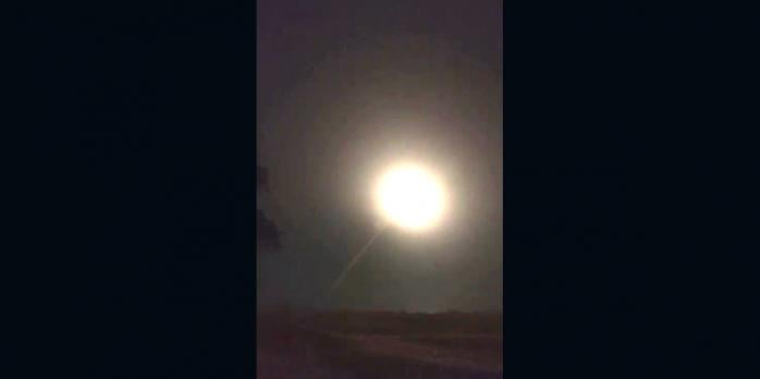 Запуск ракеты FP-7, скриншот видео