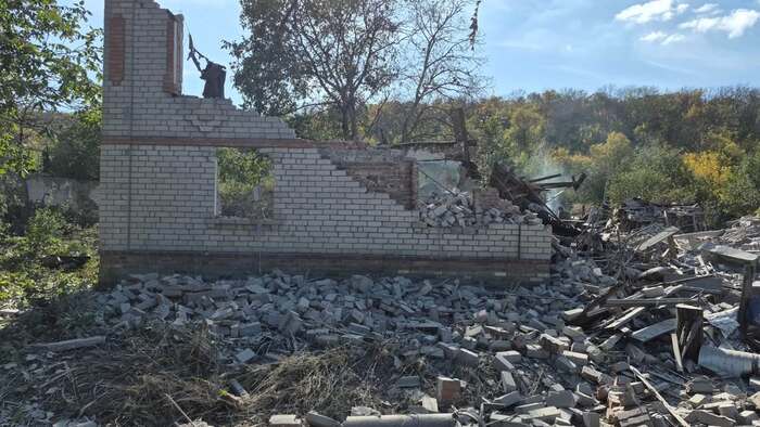 Наслідки російського удару по Слов’янську, фото: Вадим Лях