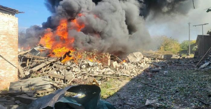 Последствия российского удара по Славянску, фото: Вадим Лях