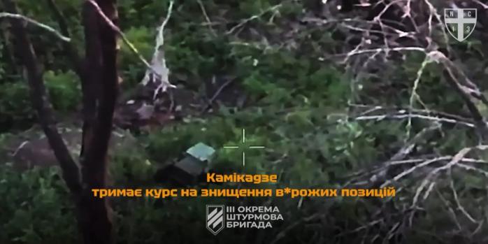 Уничтожение российских захватчиков, скриншот видео